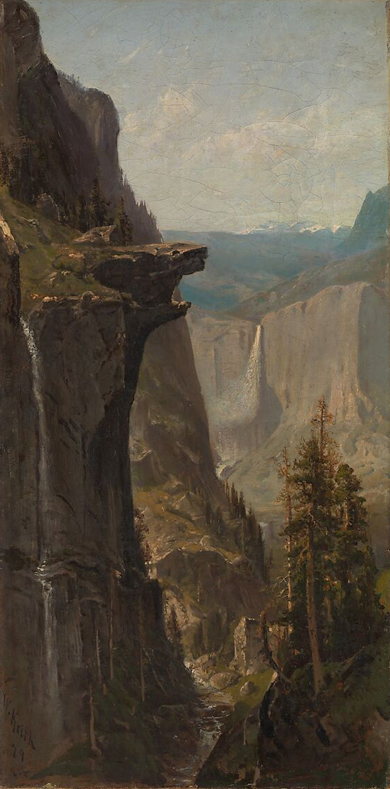 Yosemite Falls, from Glacier Point