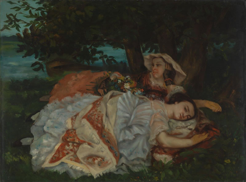 Young Ladies on the Banks of the Seine (Summer)