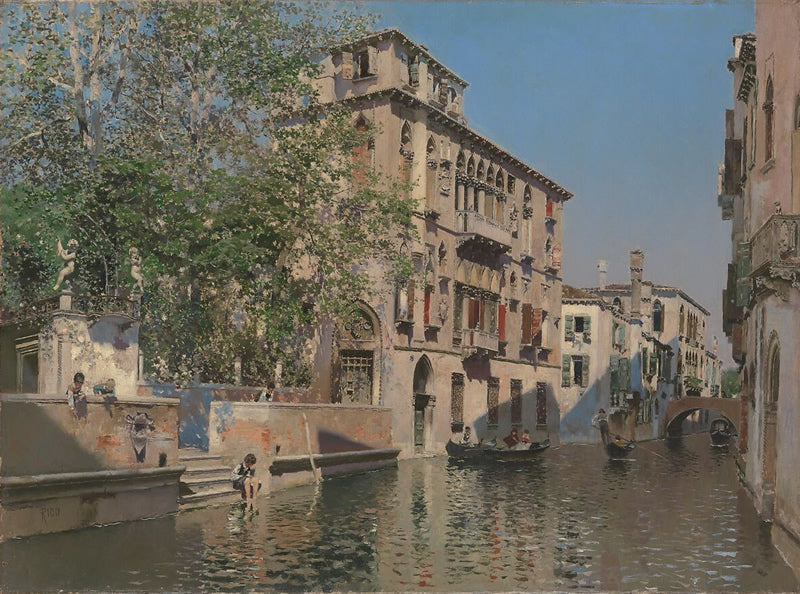 A Canal in Venice