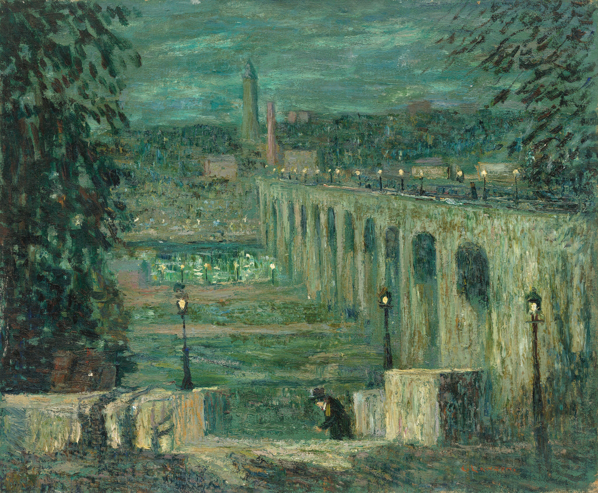 High Bridge at Night, New York City