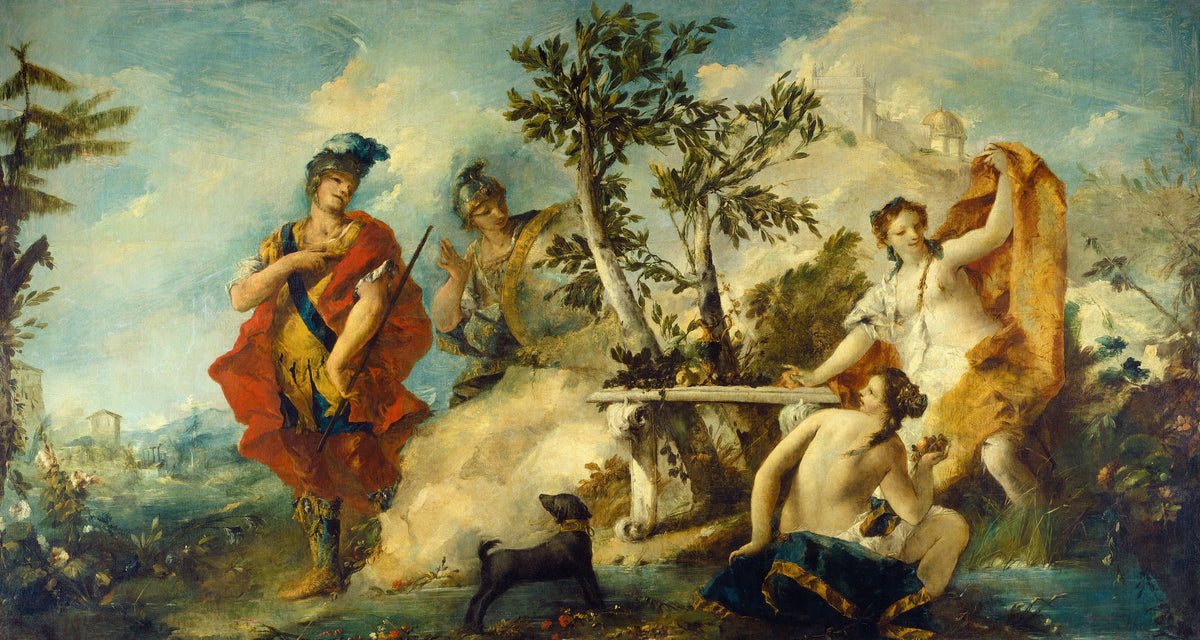 Carlo and Ubaldo Resisting the Enchantments of Armida's Nymphs