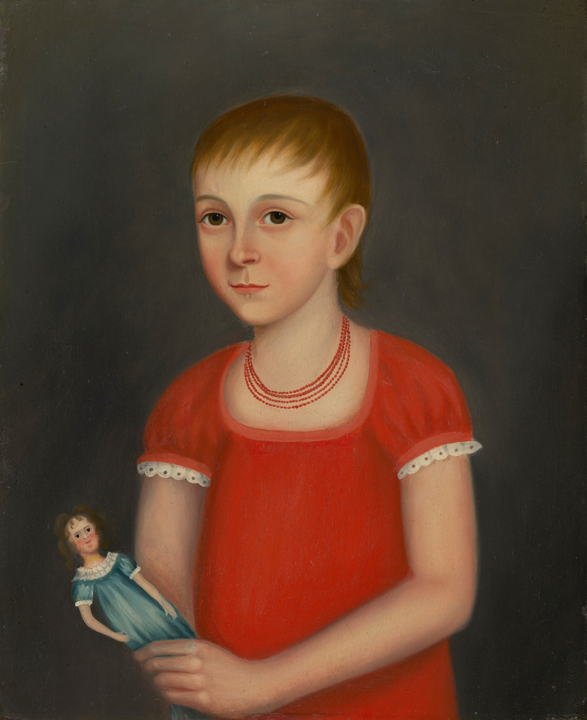 Little Girl with Doll