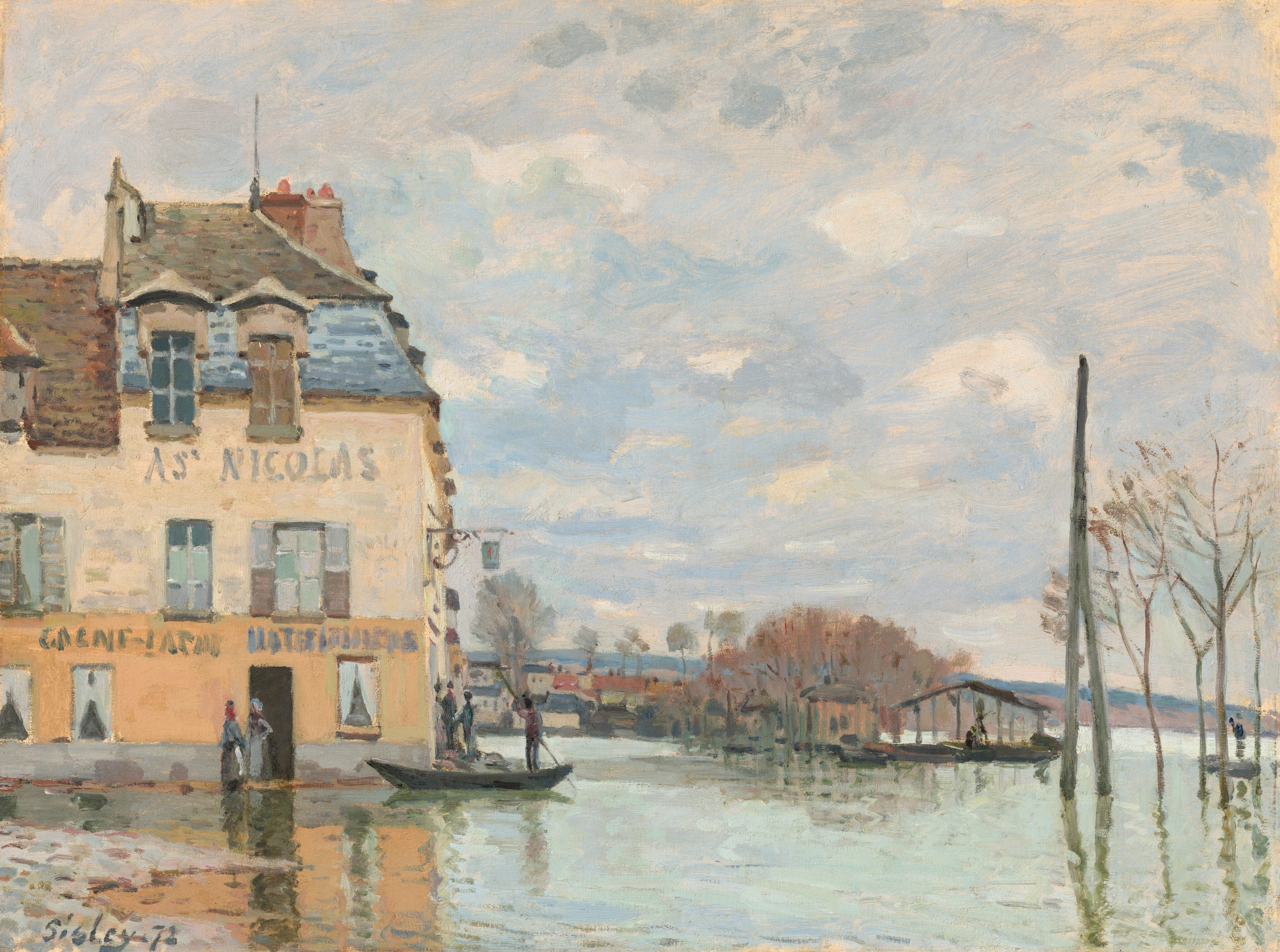 Flood at Port-Marly