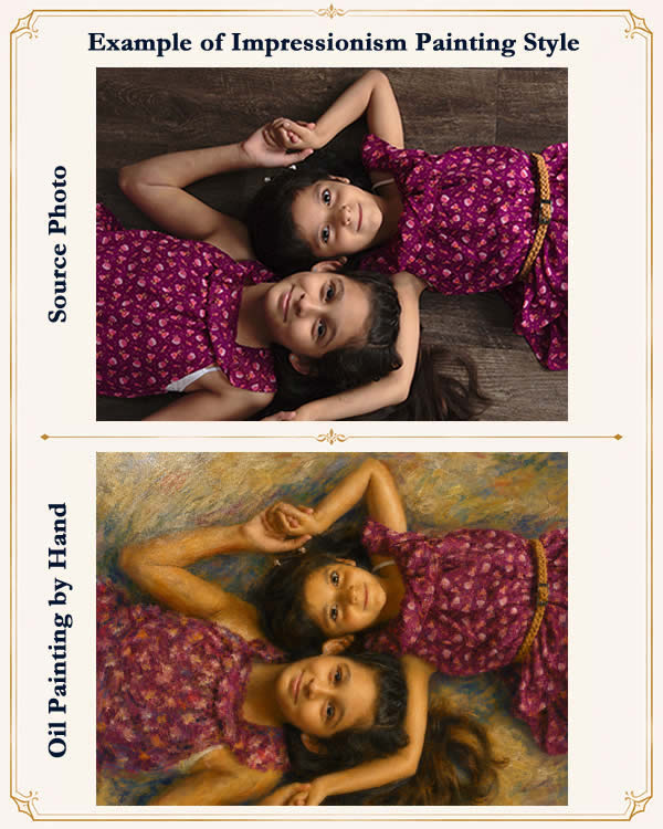 Commissioned Oil Painting From Photo