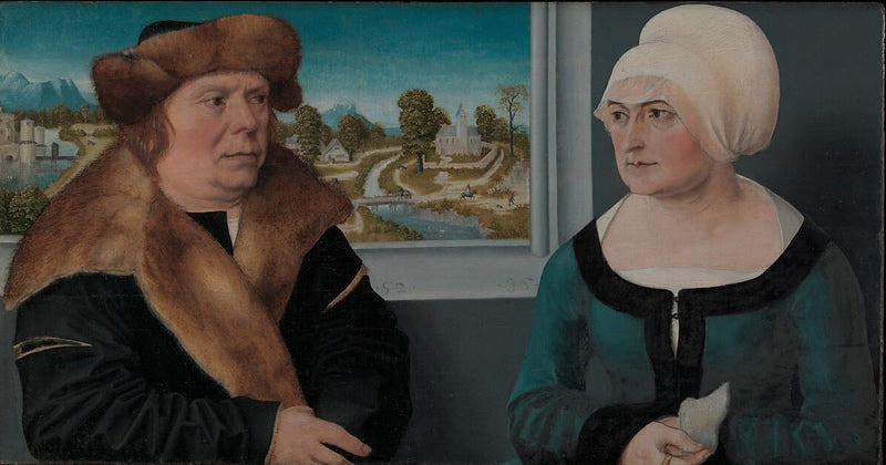 Portrait of a Married Couple (Lorenz Kraffter and Honesta Merz?)