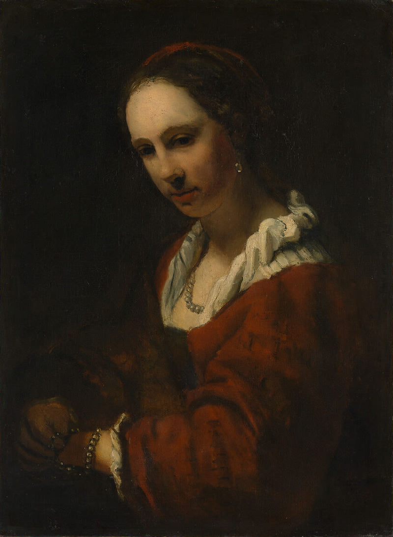 Young Woman with a Pearl Necklace